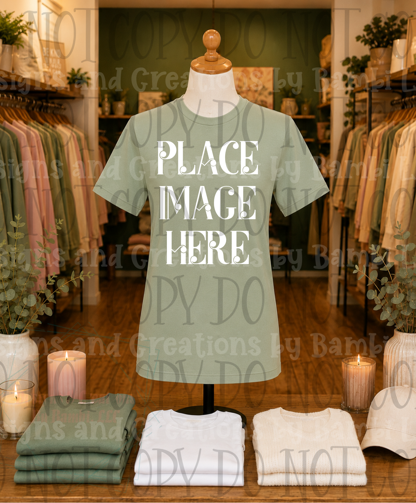 Just A Little Boutique Apparel Mock Ups (Bella Canvas and Gildan Brand)