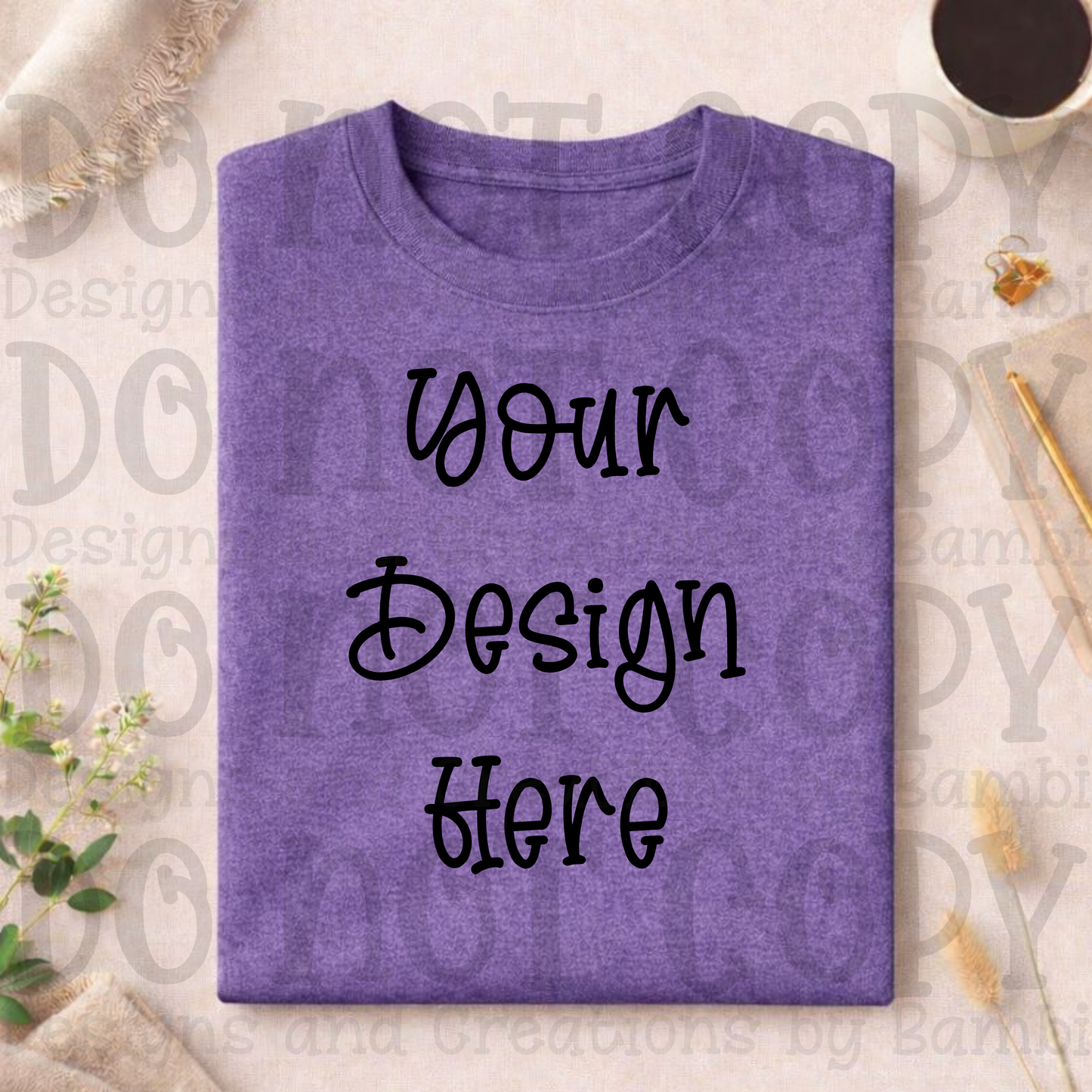 Minimalist Folded Tshirt Apparel Mock Ups