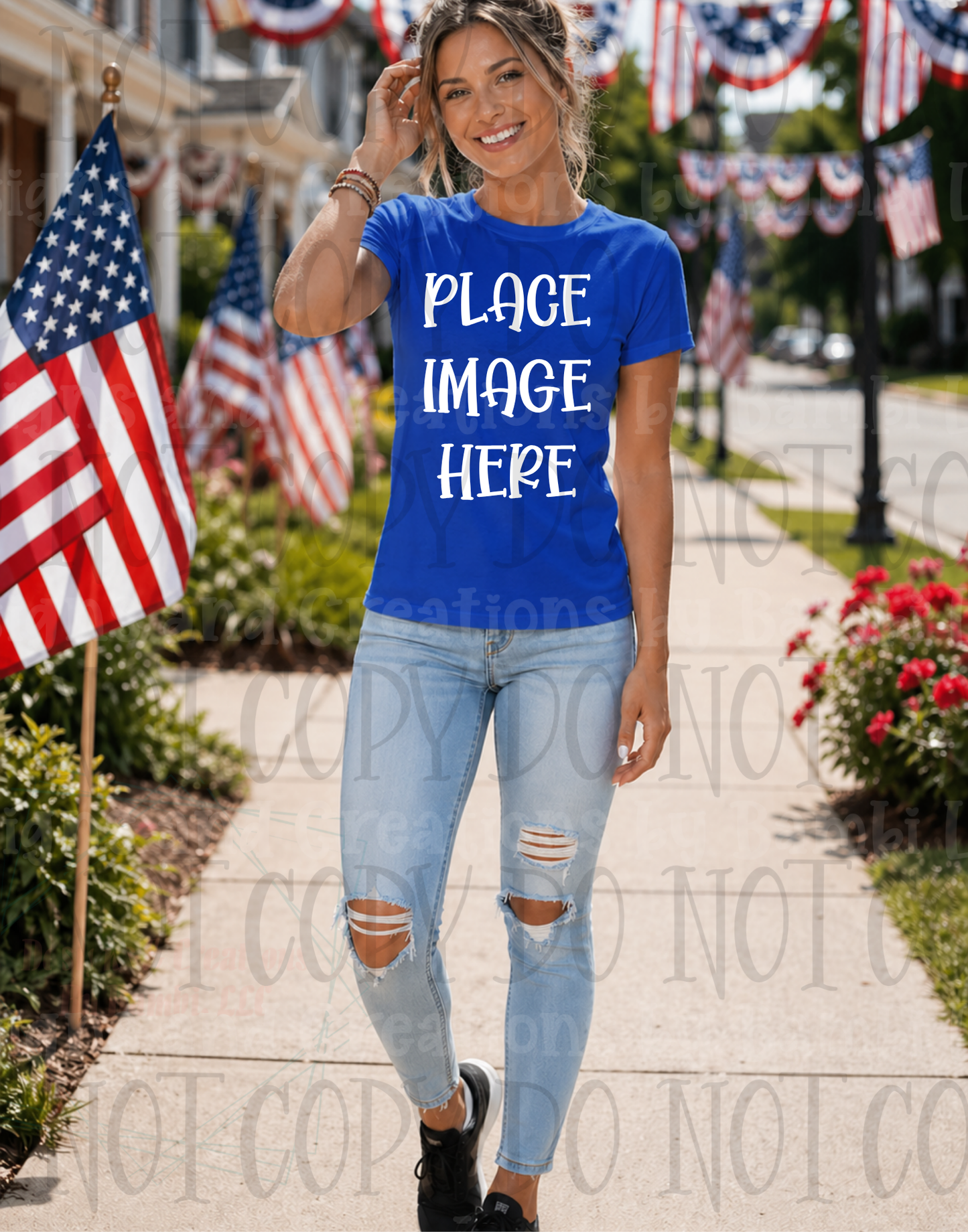 Patriotic-4th of July Outdoors Apparel Mock Ups