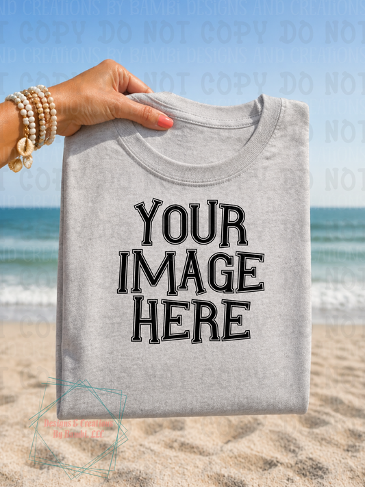 Beach-Cruise Gildan Apparel Mock Ups