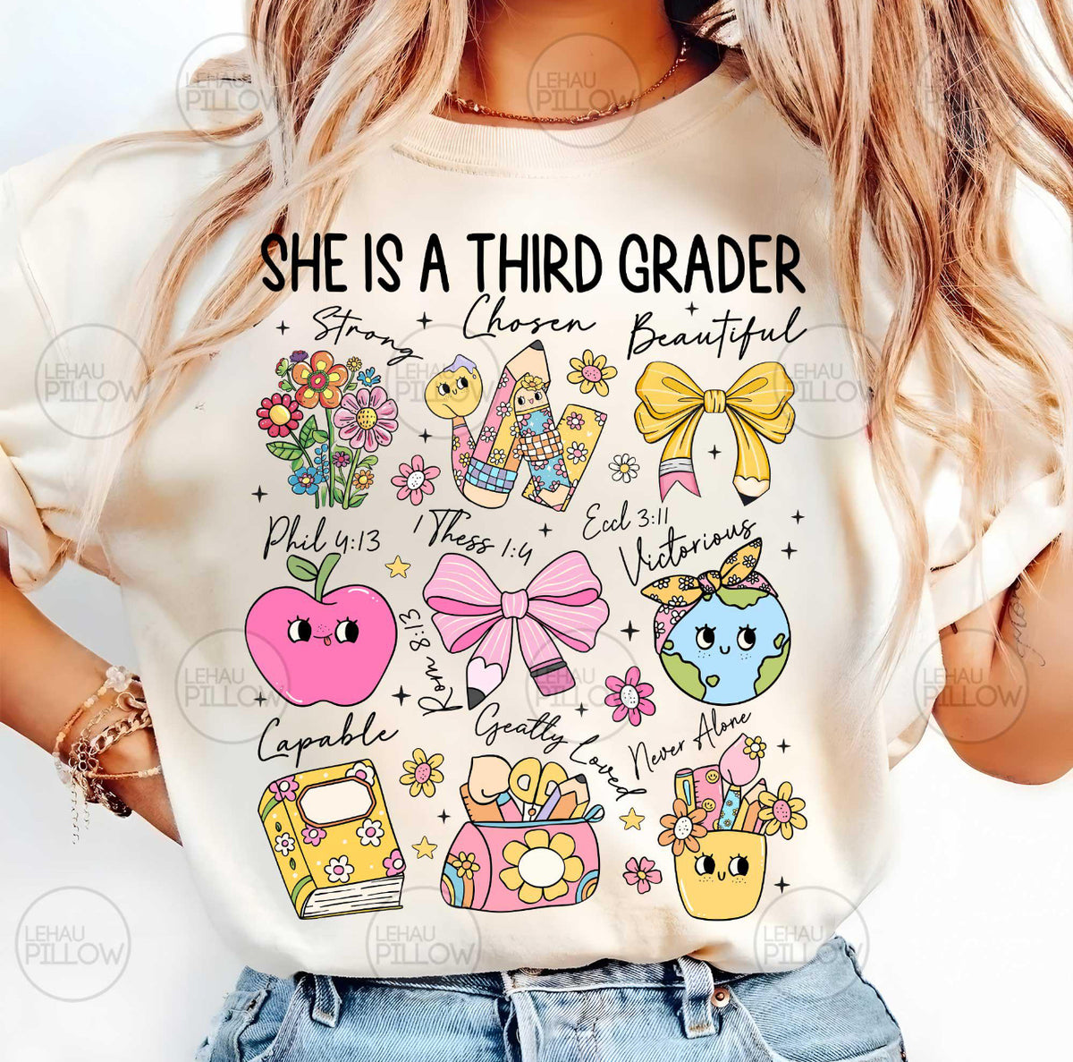 She Is Back To School Grade Collection