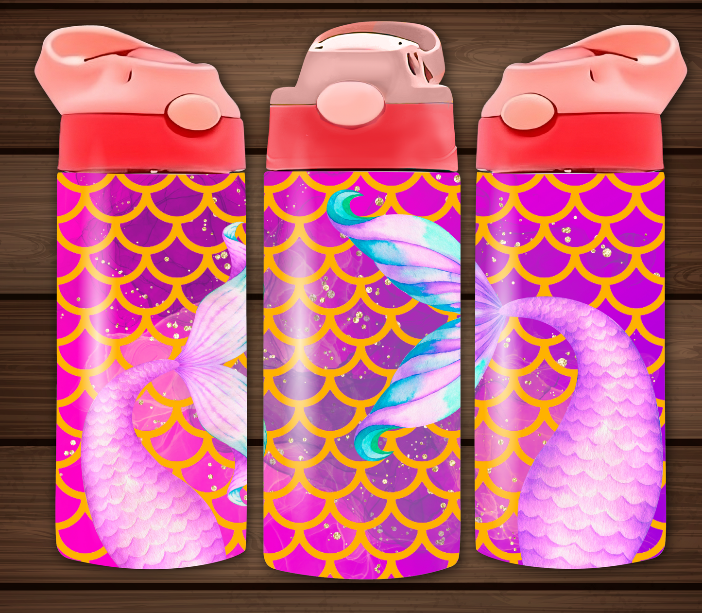 It's a Mermaid Thing 12oz Flip Top Sublimation Tumbler