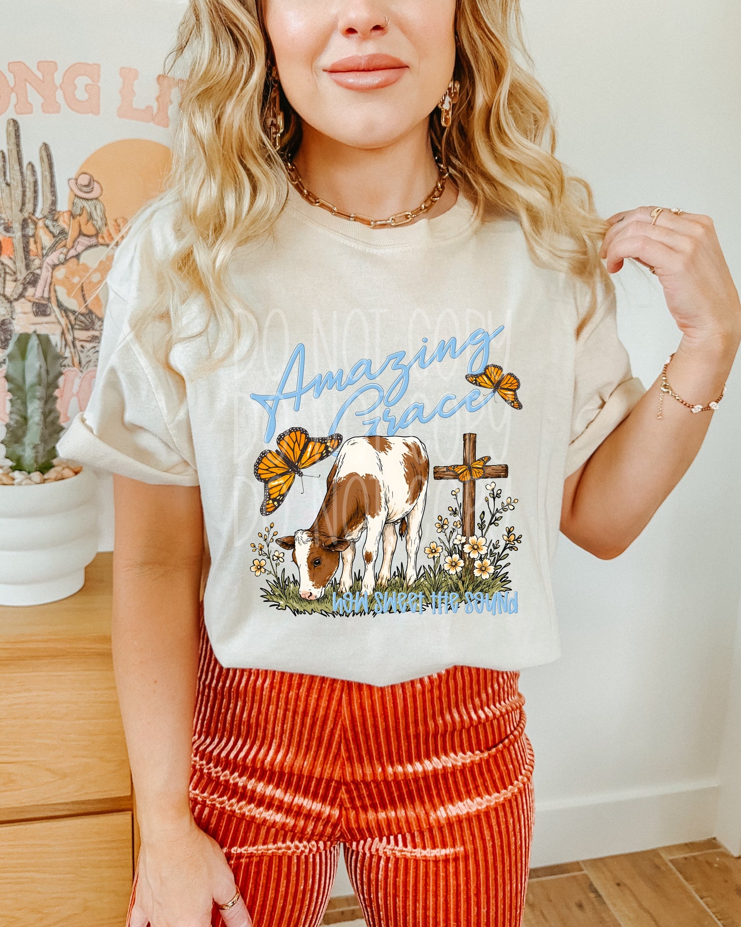 Amazing Grace with Cow