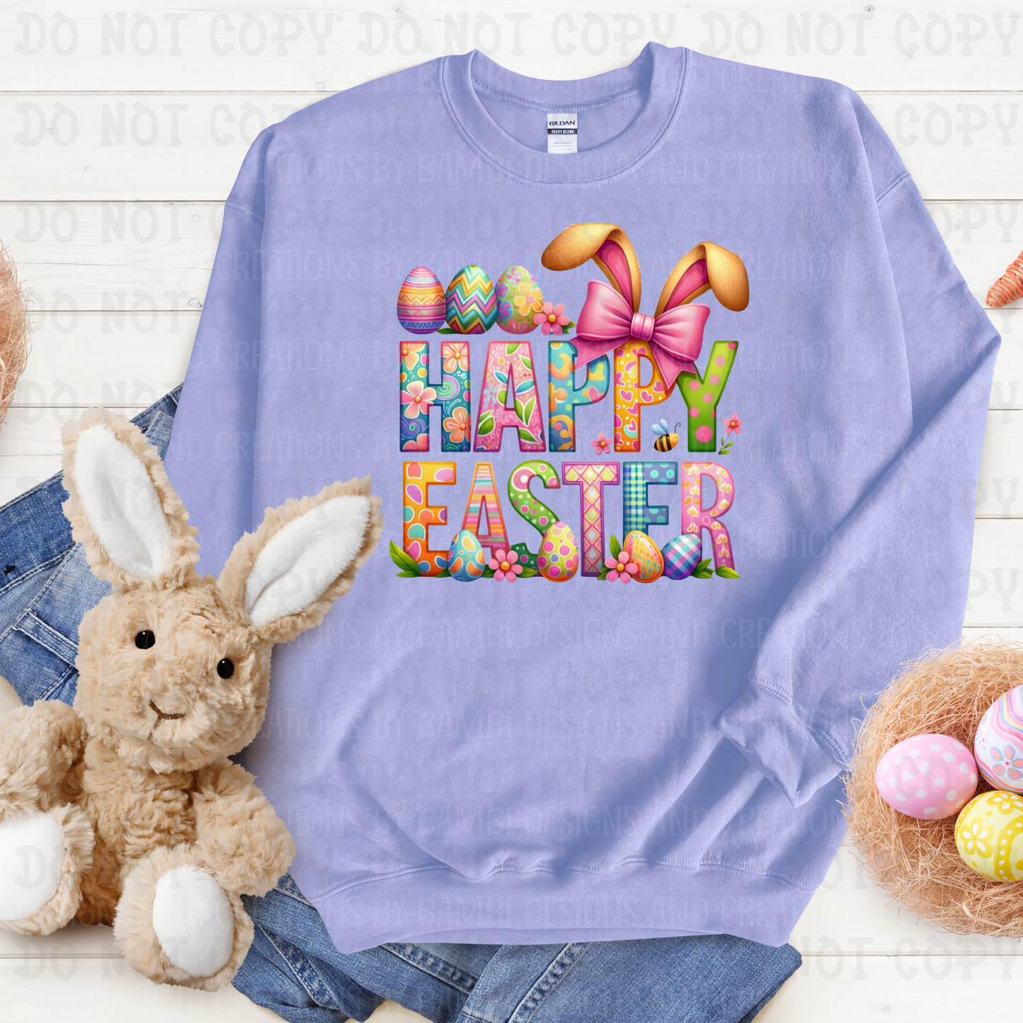 Bright Colors Happy Easter