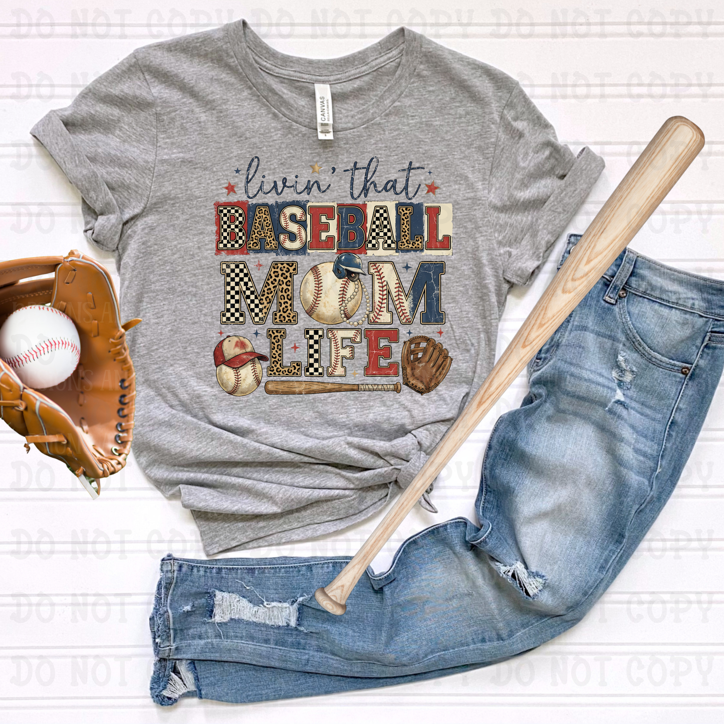 Baseball Livin' That Mom Life