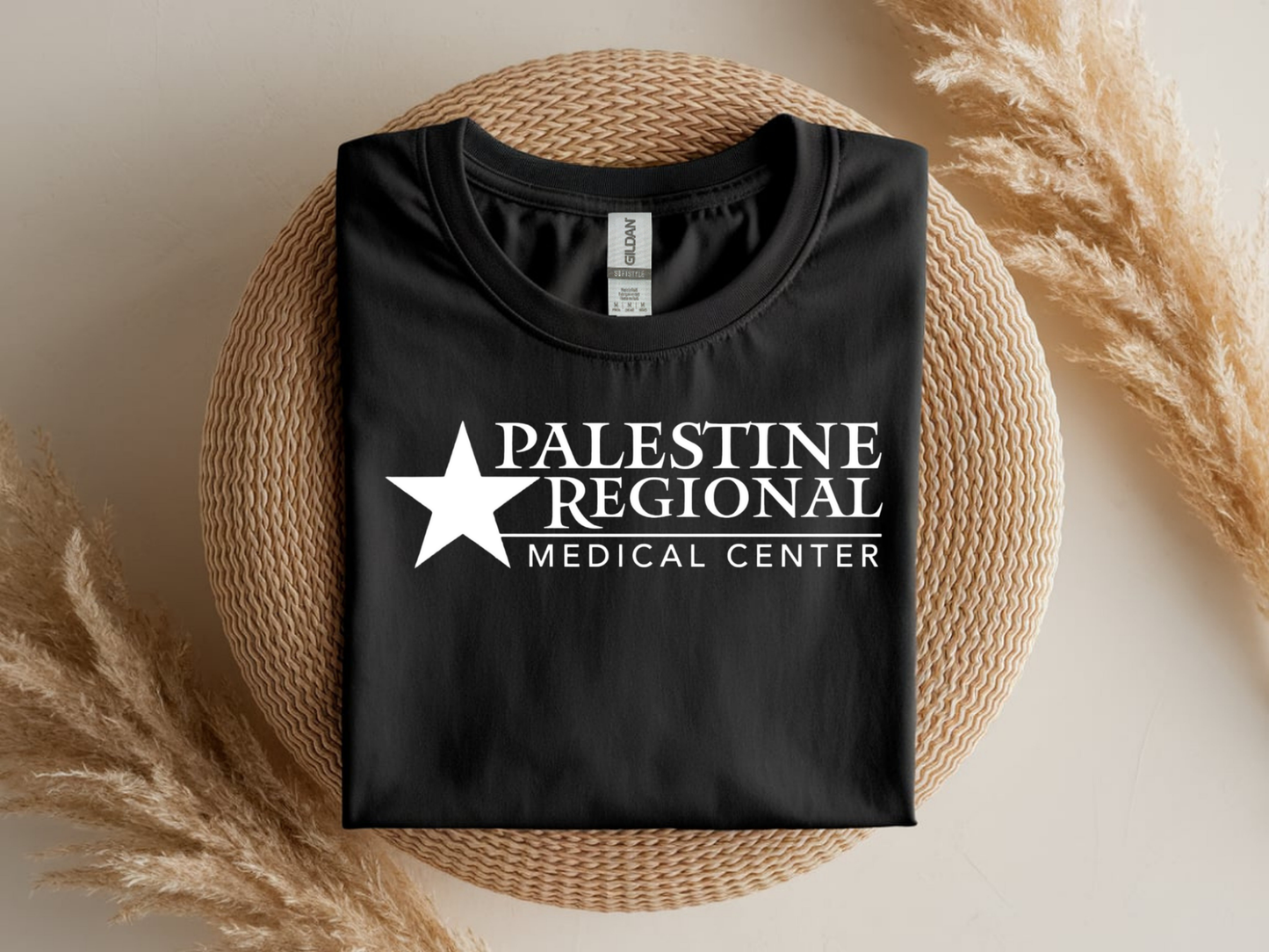 Palestine Regional Medical Center in White Font
