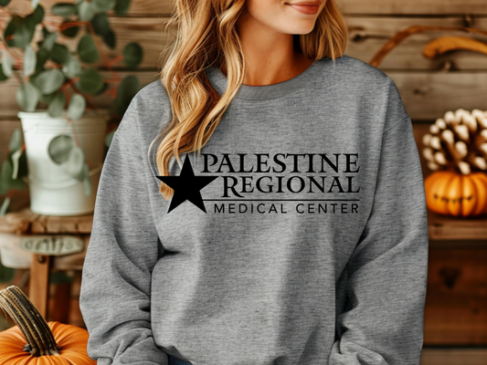 Palestine Regional Medical Center in Black Font