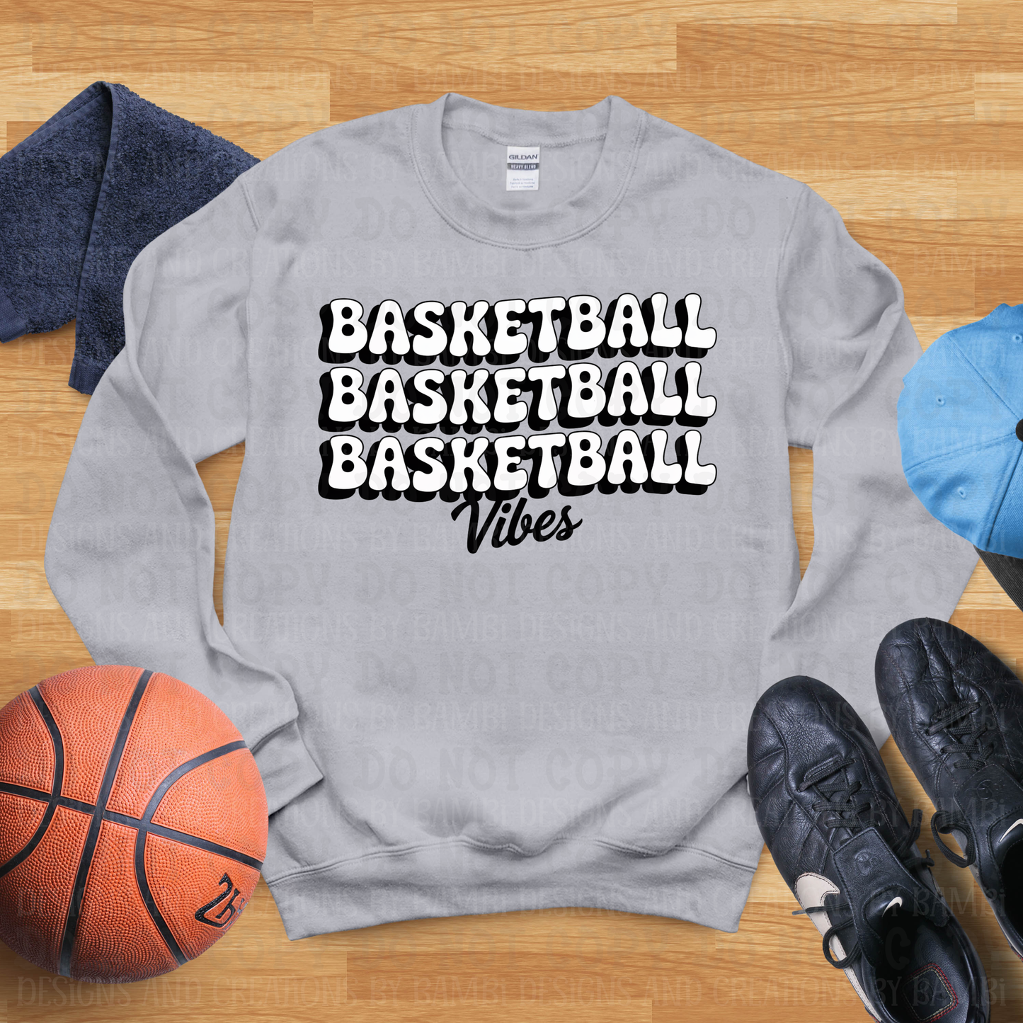 Bubble Font Basketball Vibes Black Font