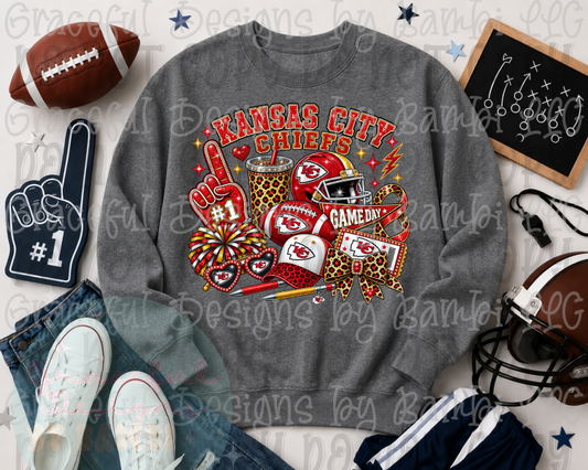 Faux Embroidery/Glitter Mascot Collection