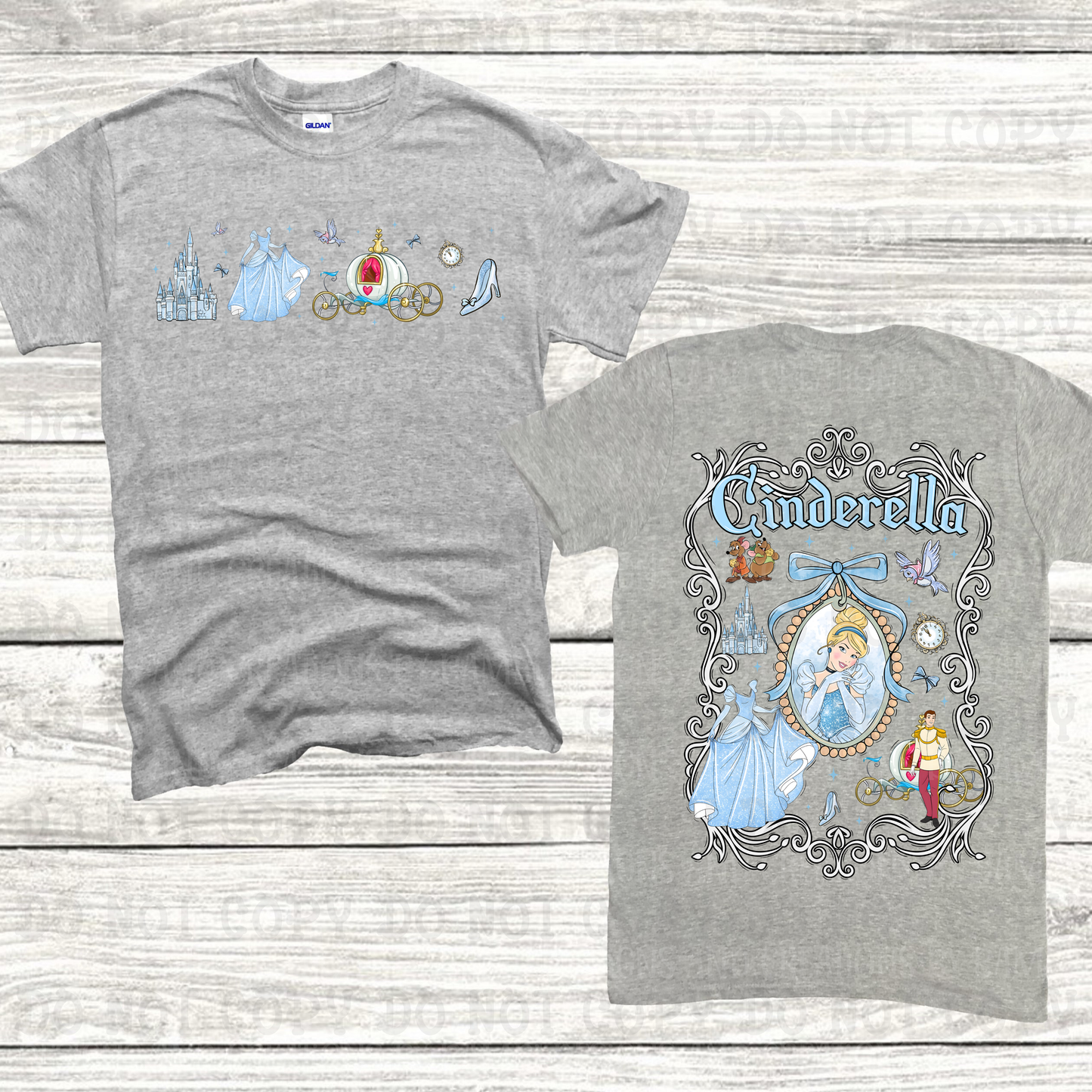 Cinderella Princess (Front/Back)
