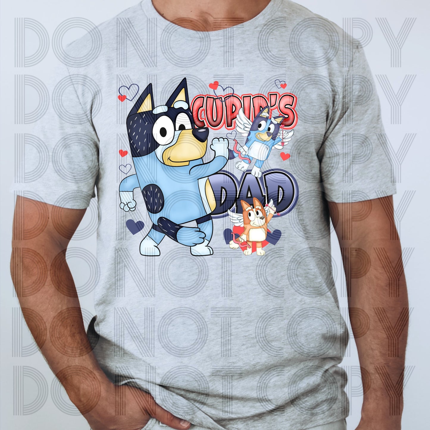 Cupid's Dad with Bluey and Bingo