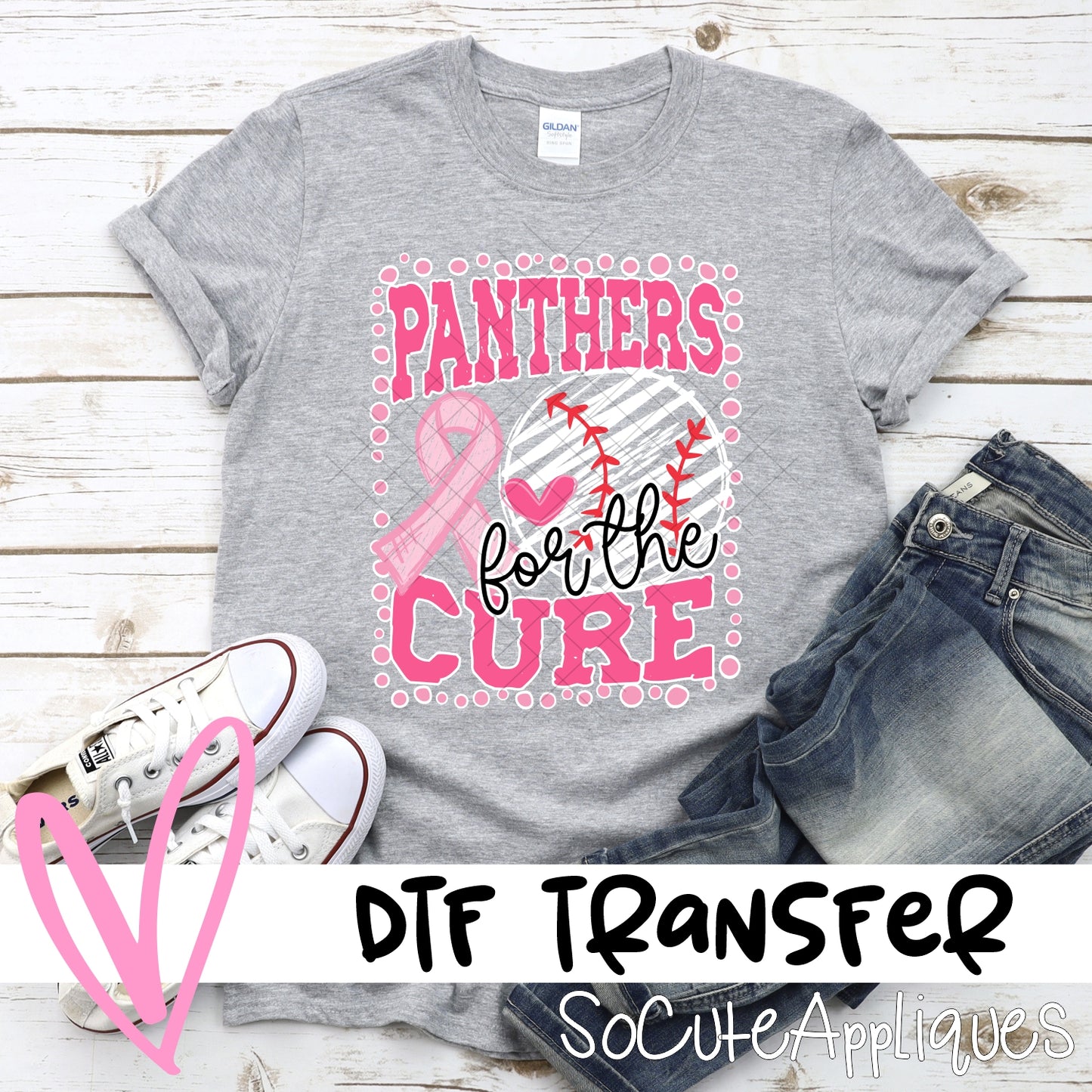 Panthers Breast Cancer- Baseball