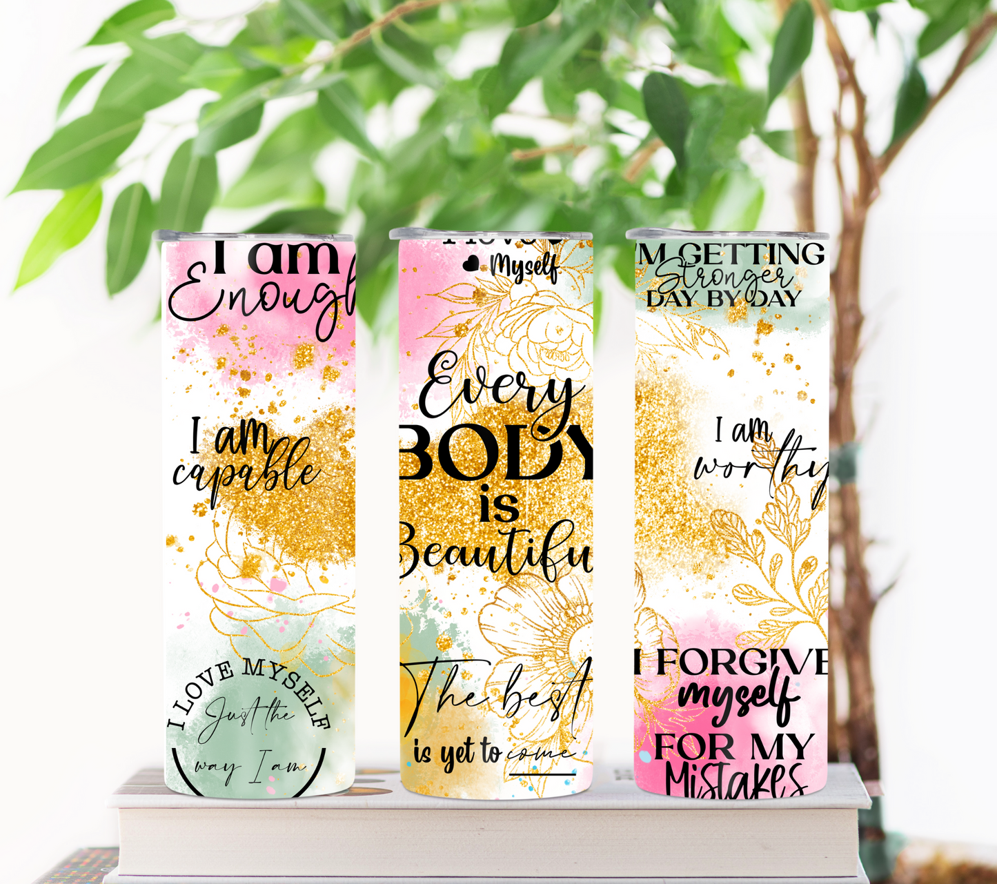 Every Body is Beautiful 20oz Sublimation Tumbler