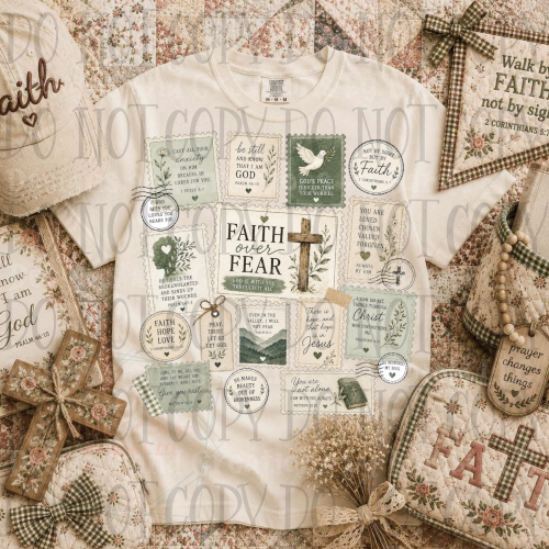 Faith Over Fear Stamp Version 1