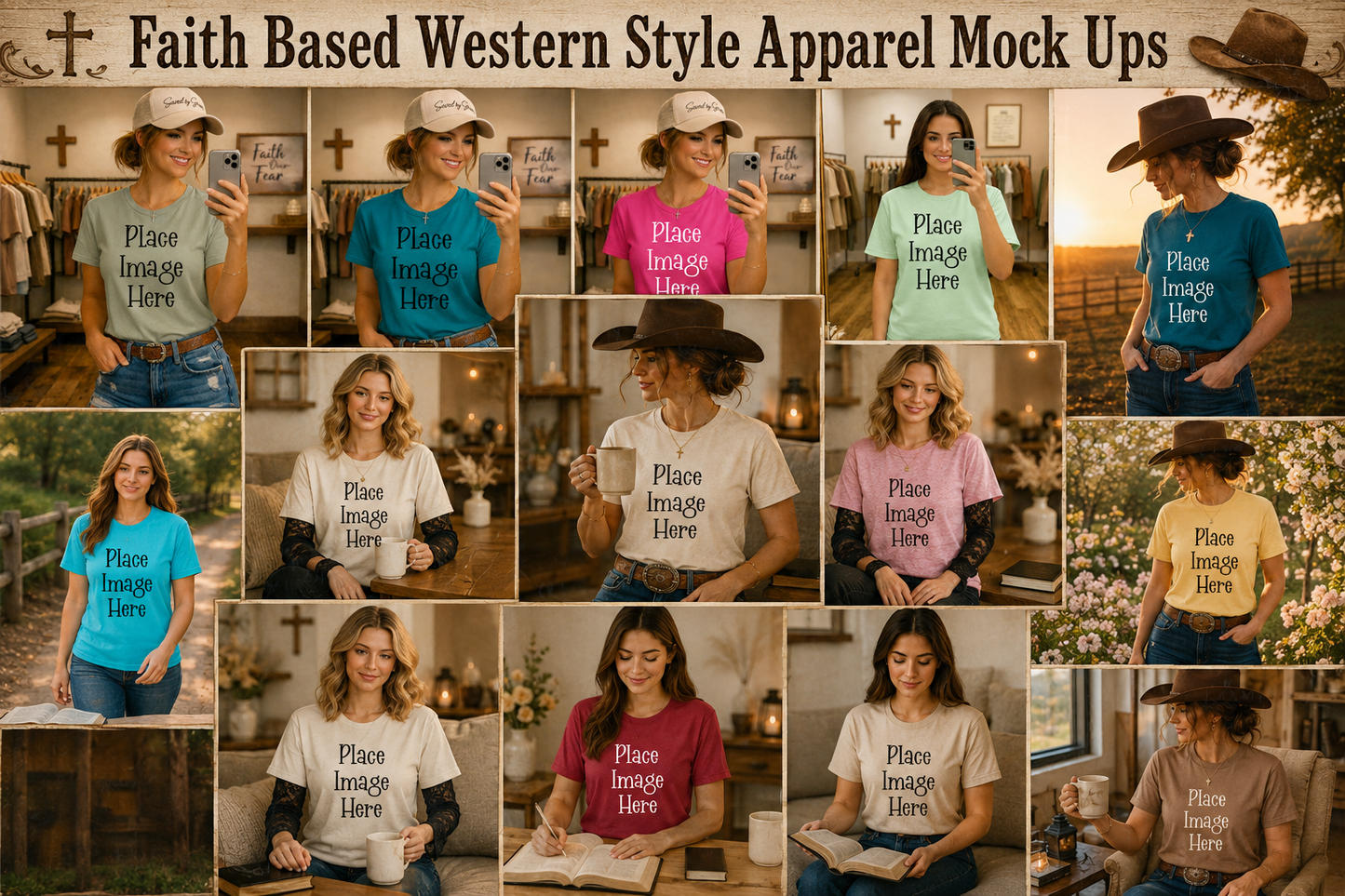 June 2026 Apparel Mock Up Monthly Drive (Large Variety of Brands)