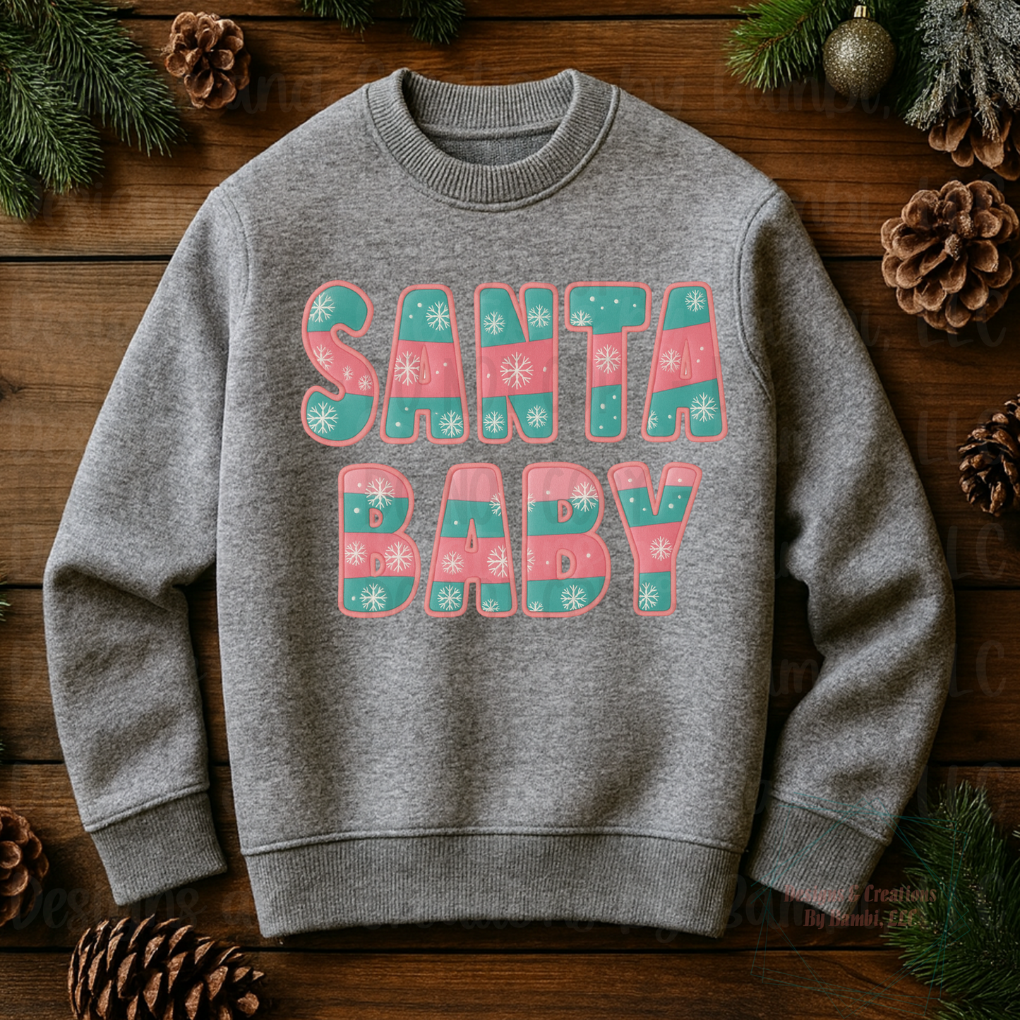 Faux Embroidery Felt Christmas Collection
