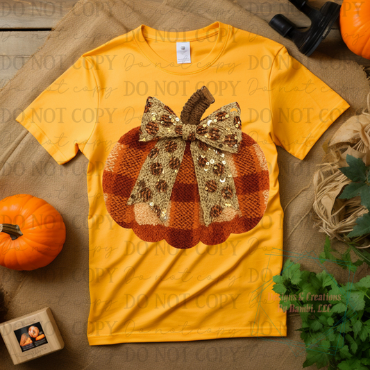 Faux Yarn Fall Pumpkin Bundle Collection