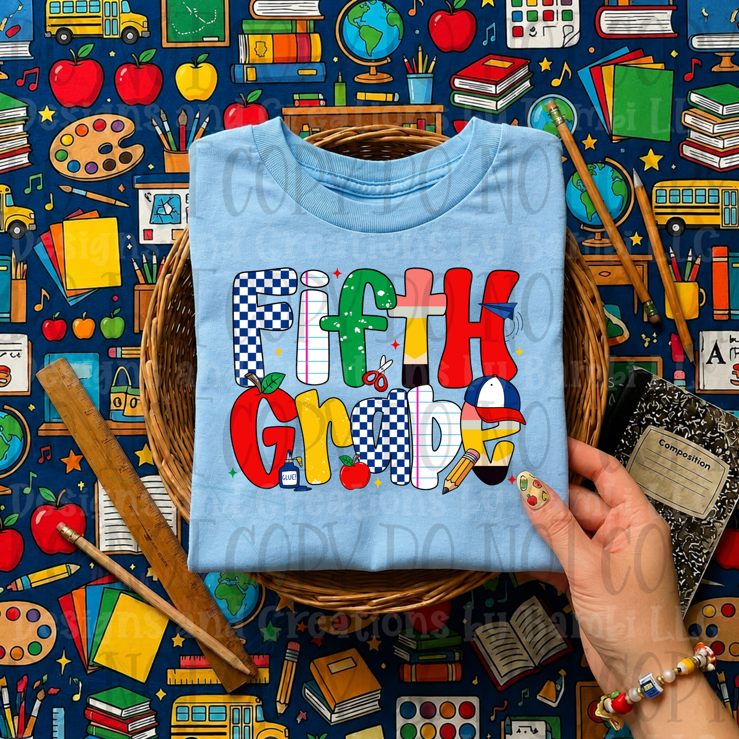 Back to School Grade Multi Pattern Collection