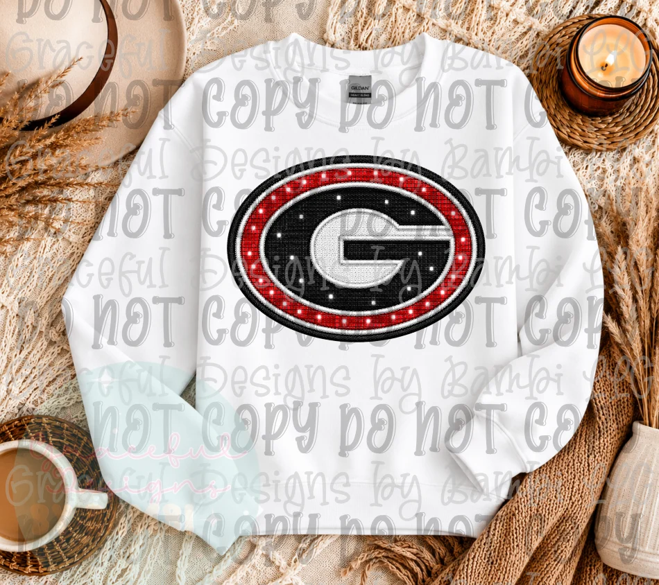 Faux Mosaic Logo Football Collections