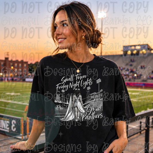 Halftone Friday Night Lights Local School Collection