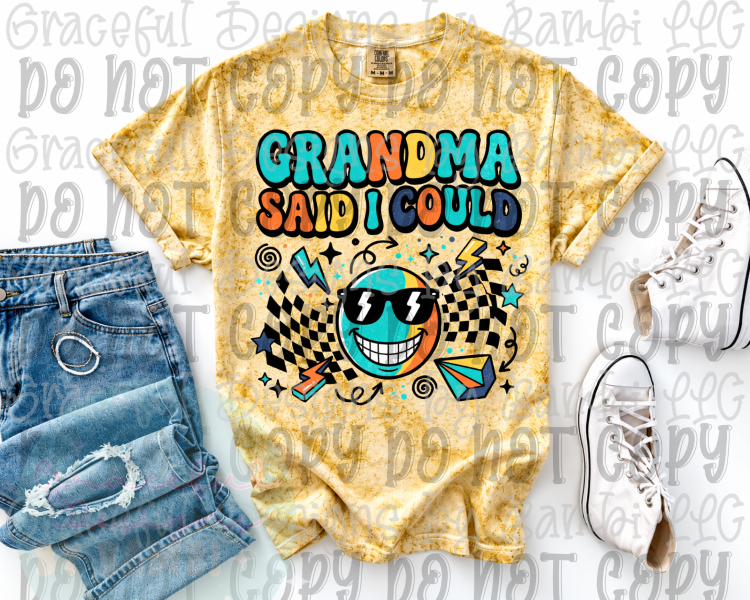 Grandma Said I Could- Boys