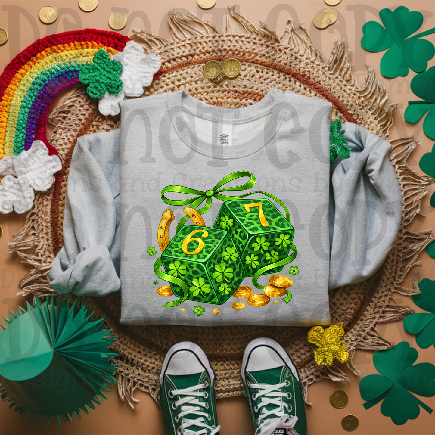 Green St. Patrick's Day 67 Dice