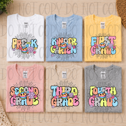 Groovy Retro Grade with Starburst Collection