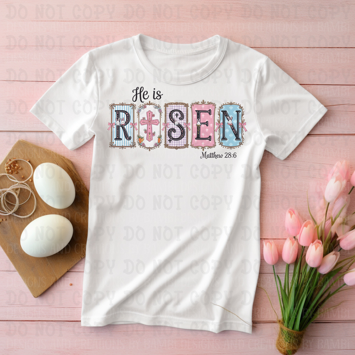 He Is Risen Vintage Coquette Frames
