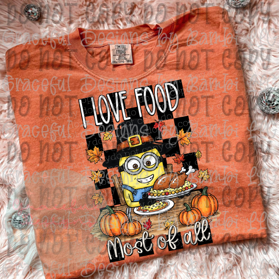 I Love Food Most of All