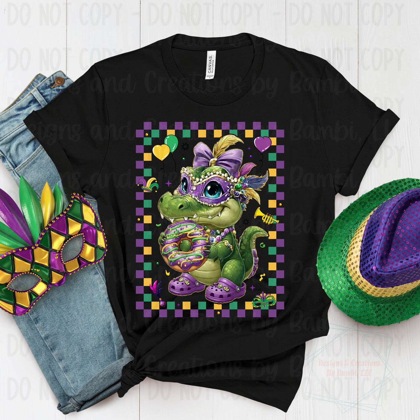 Mardi Gras Gator