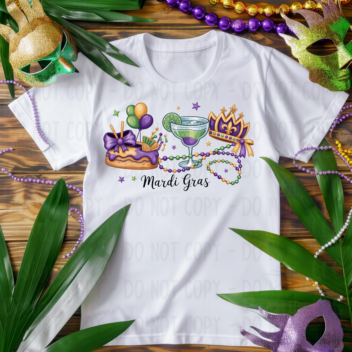 Mardi Gras with Crown