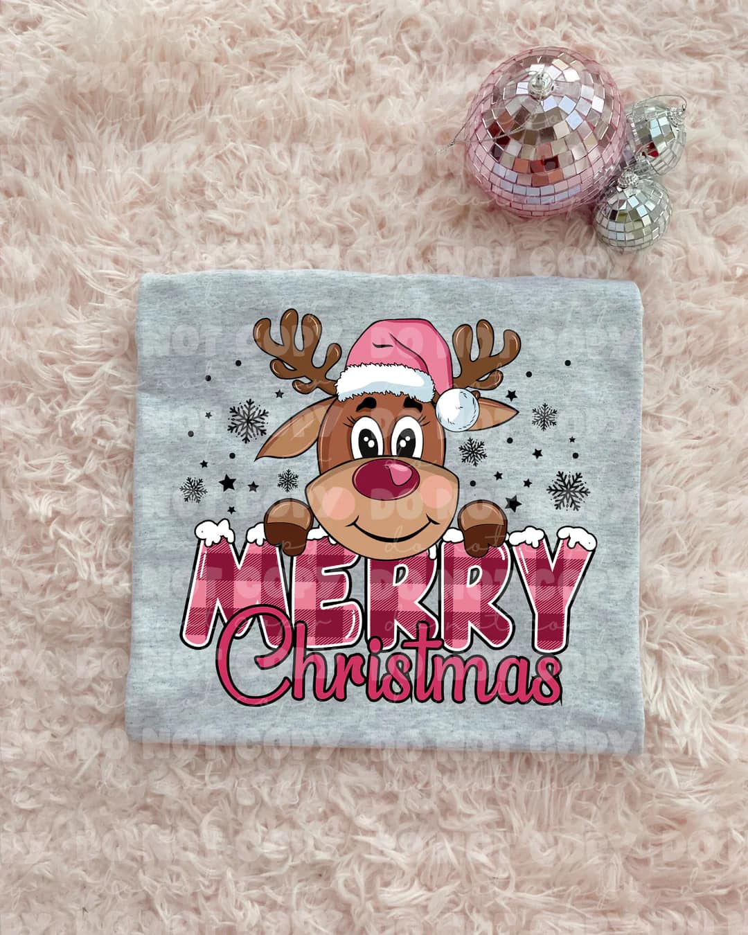 Merry Christmas in Pink