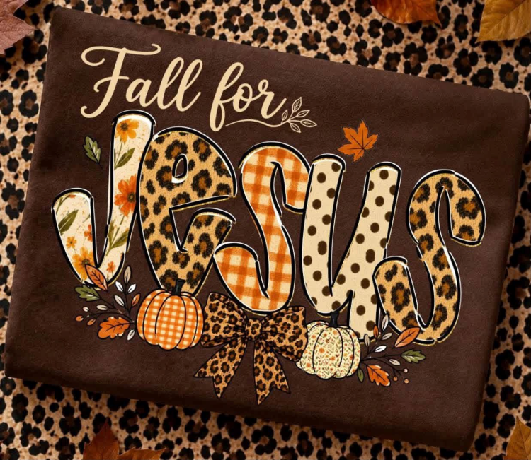 Muti Pattern Autumn Fall for Jesus