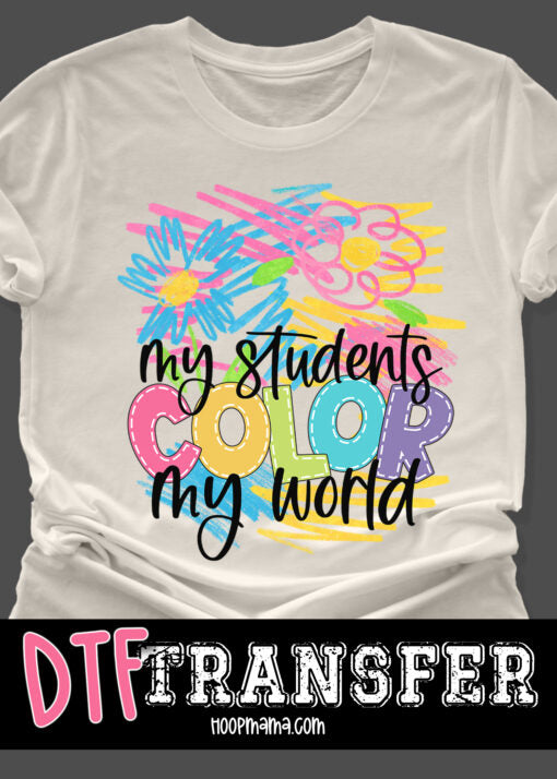 My Students Color My World