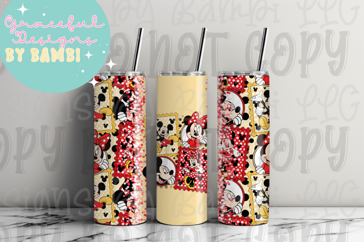20oz Tall Skinny Sublimation Oh It's MM Tumbler