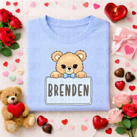 Personalized Valentine Bear Collection