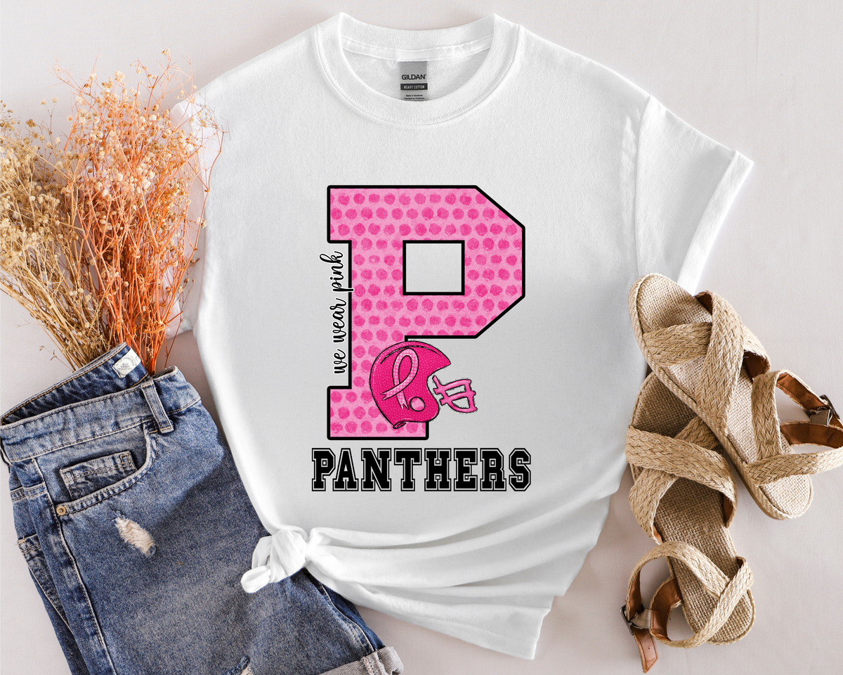 P is for Westwood Panthers and Breast Cancer
