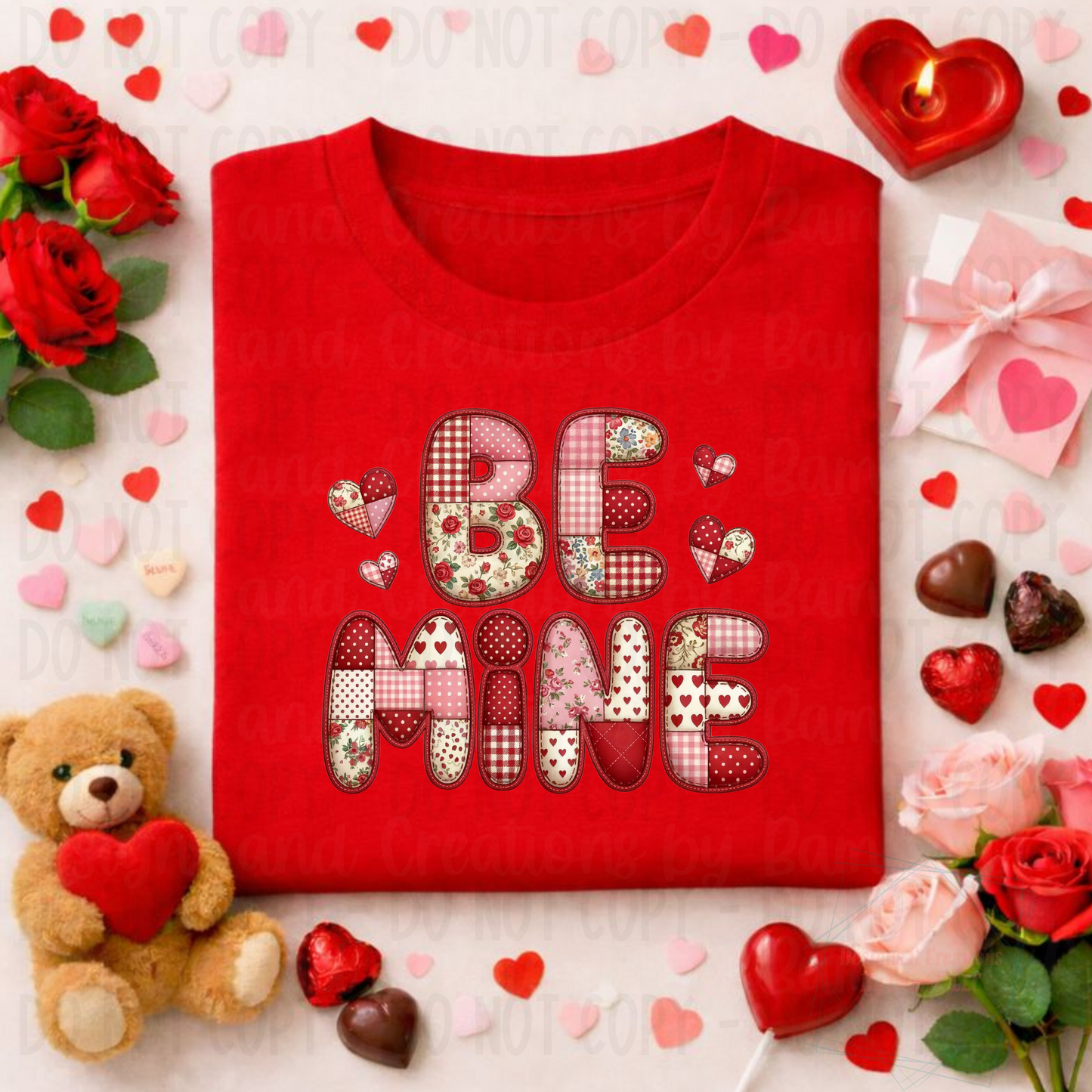 Patchwork Be Mine Valentine Day