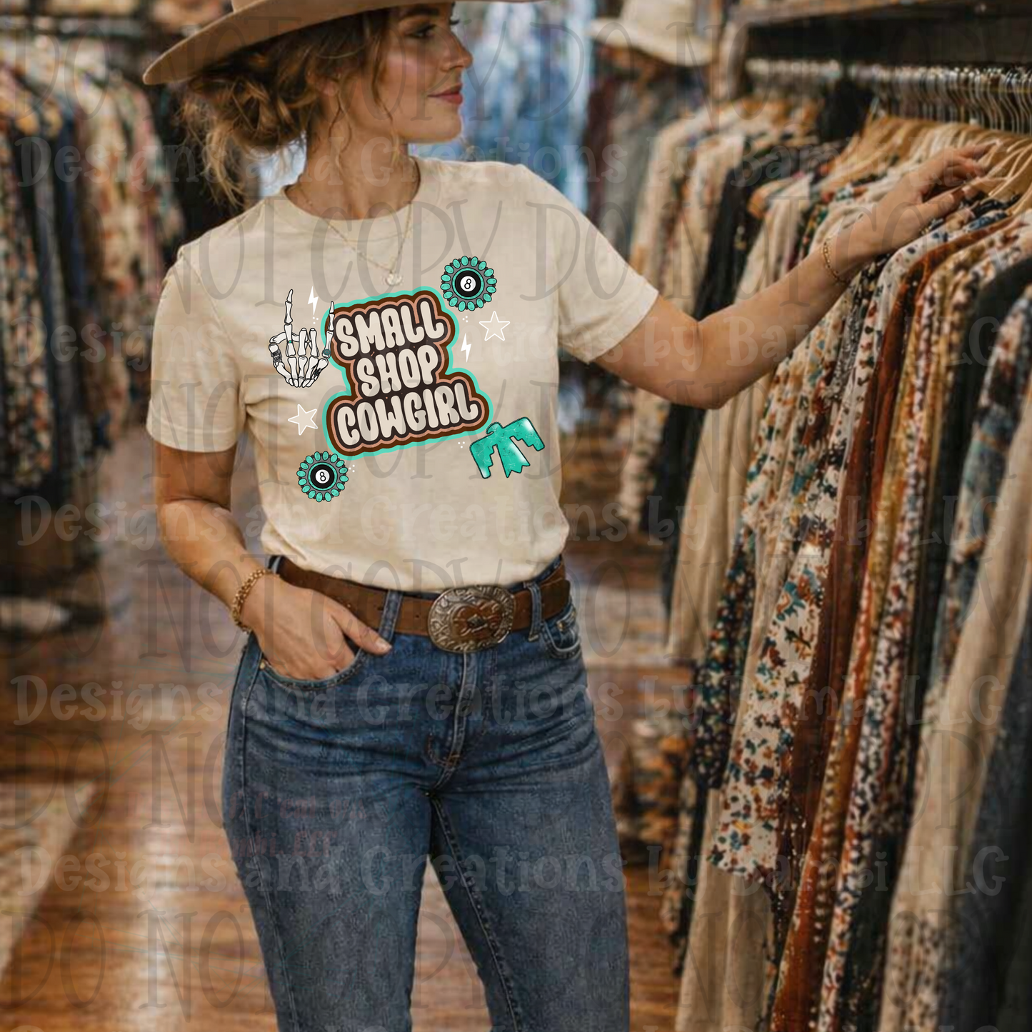 Small Shop Cowgirl Western