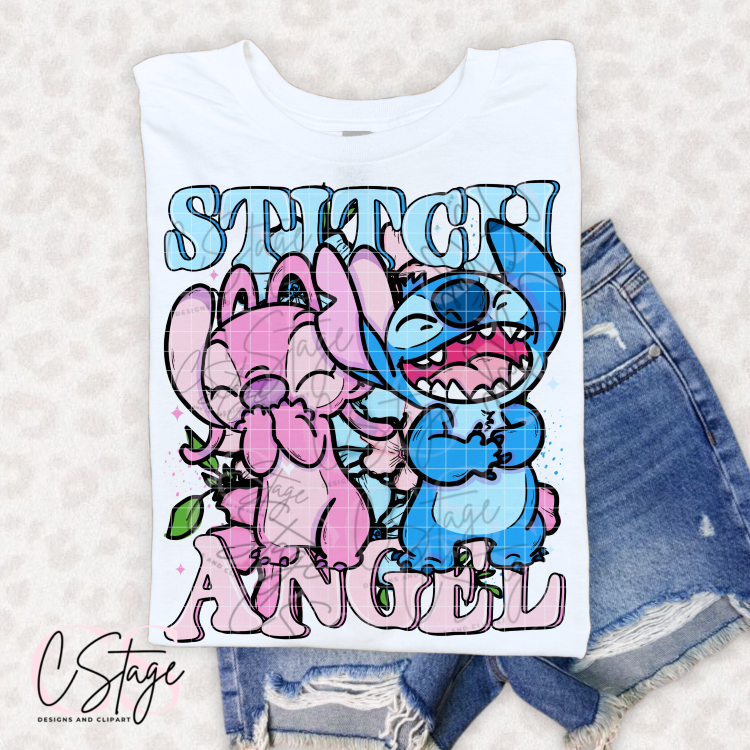 Stitch and Angel