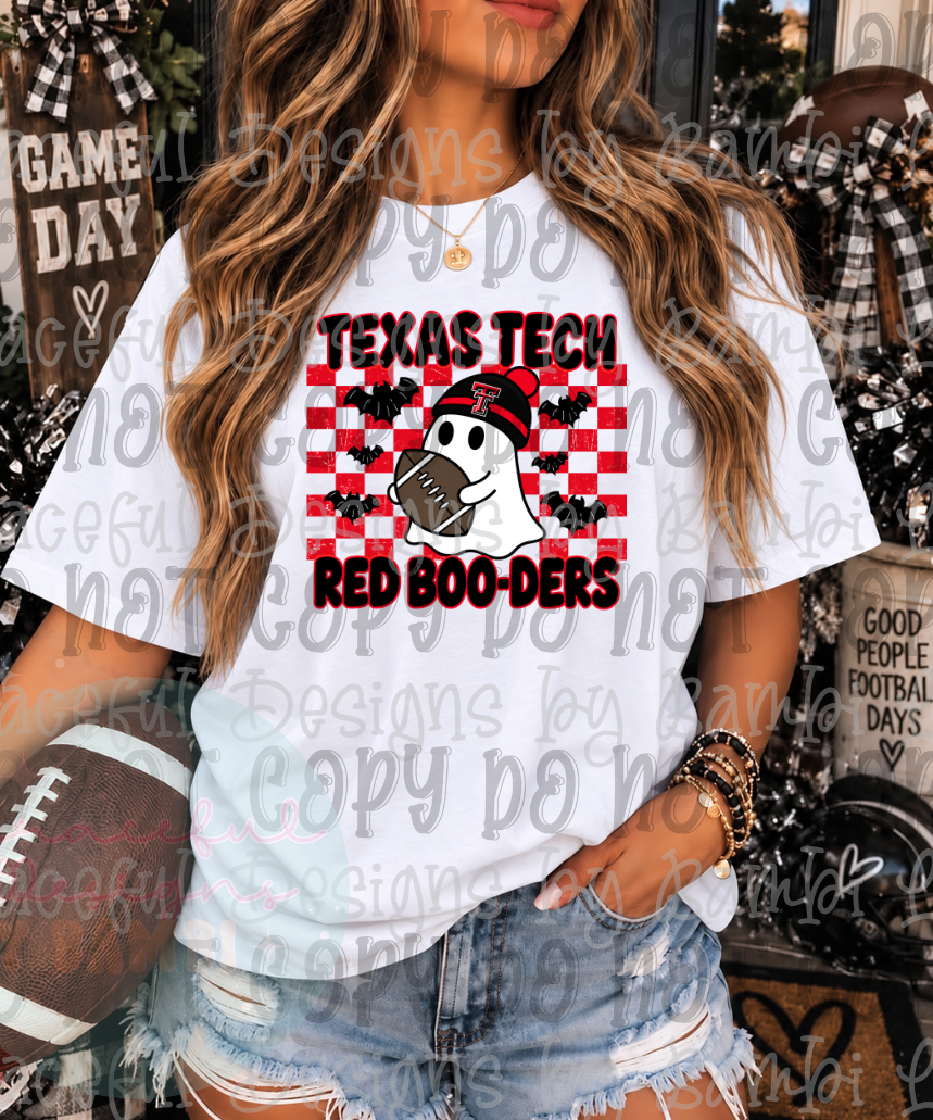 Texas Tech Red Boo-Ders
