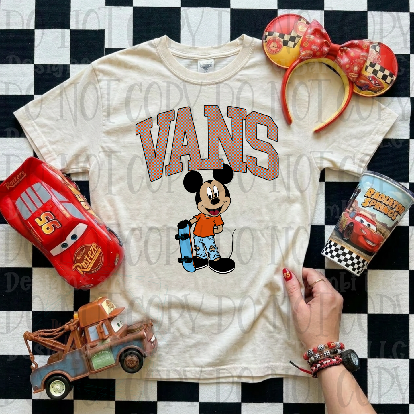 Vans and Mickey
