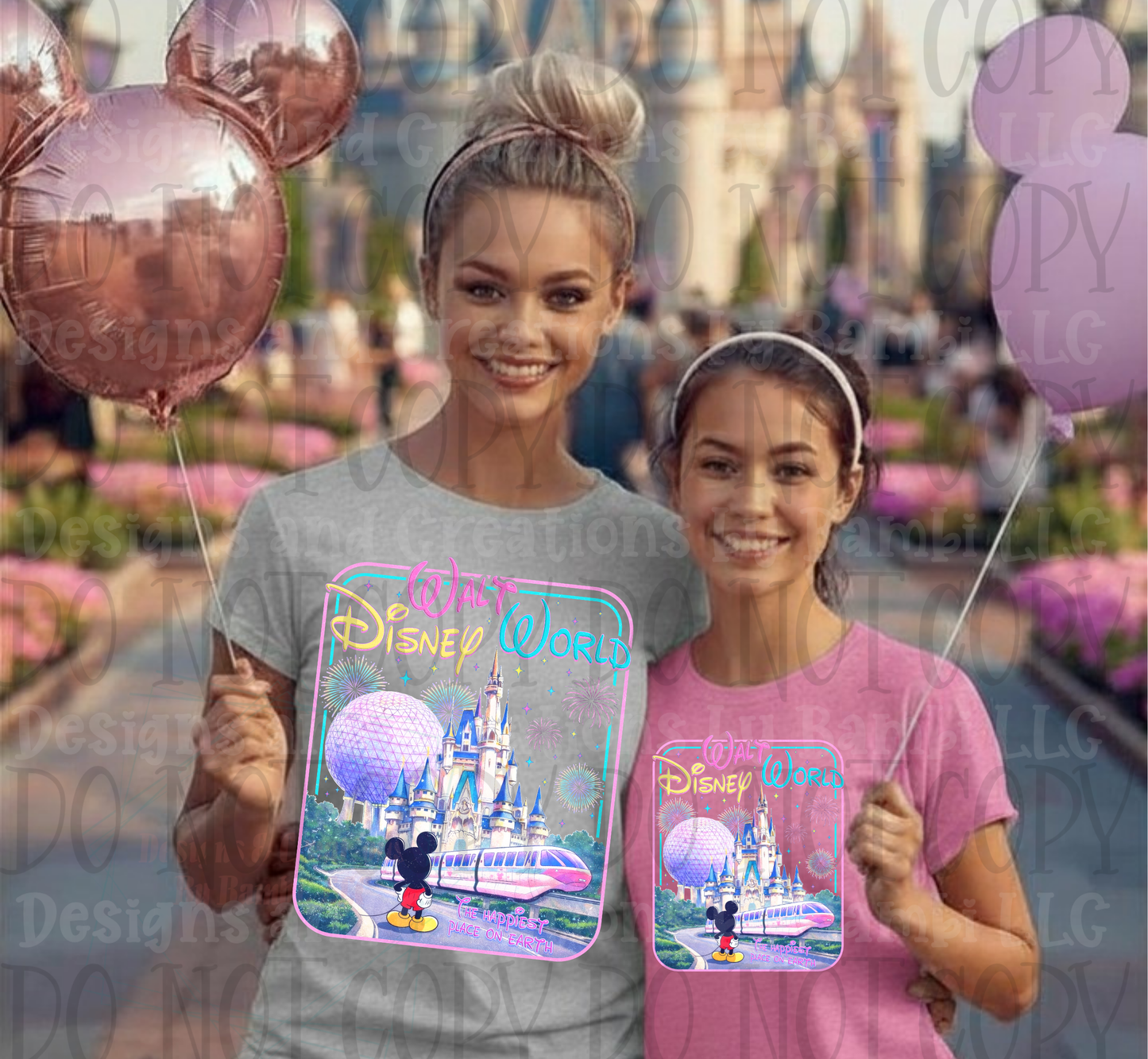 Walt Disney World with Mickey