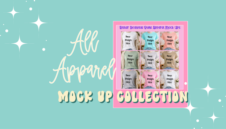 All Apparel Mock Up Collections