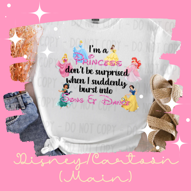 All Disney/Cartoon Themed Apparel Related Collections (Main)