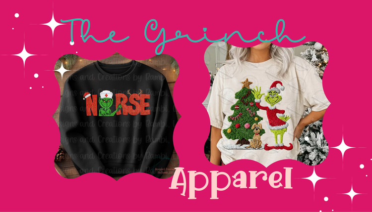 The Green Guy (Grinch) Related Apparel Collection