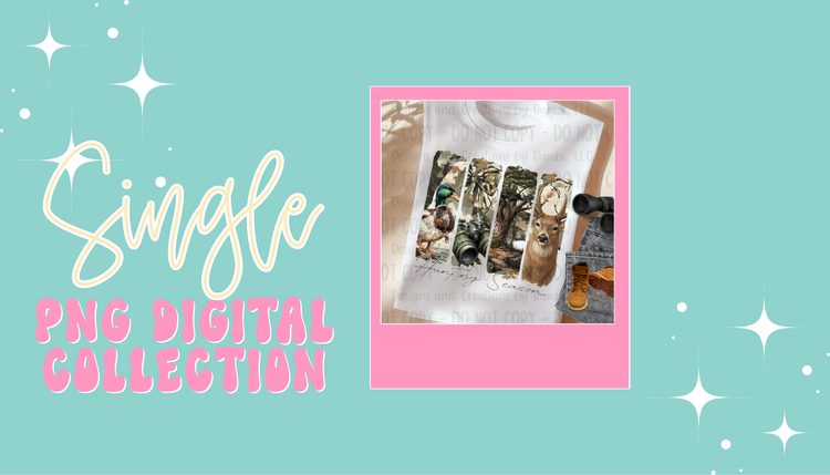 All Single PNG Digital File Collection