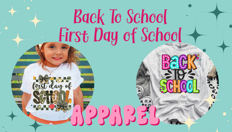 Back to School/First Day of School/Grade Related Apparel Collection