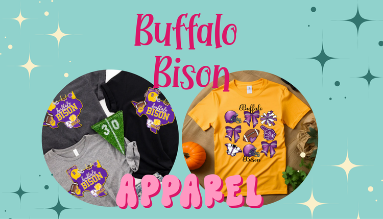 Buffalo Bison School Related Apparel Collection