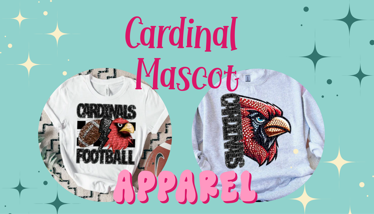 Cardinal Mascot School Related Apparel Collection